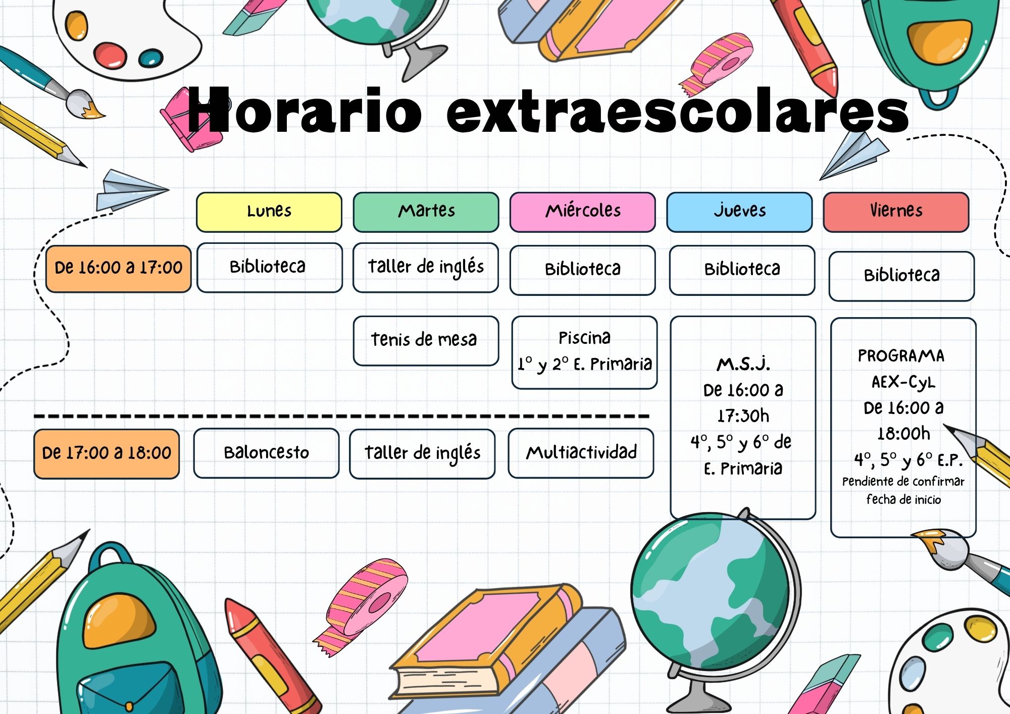 EXTRAESCOLARES 25-26